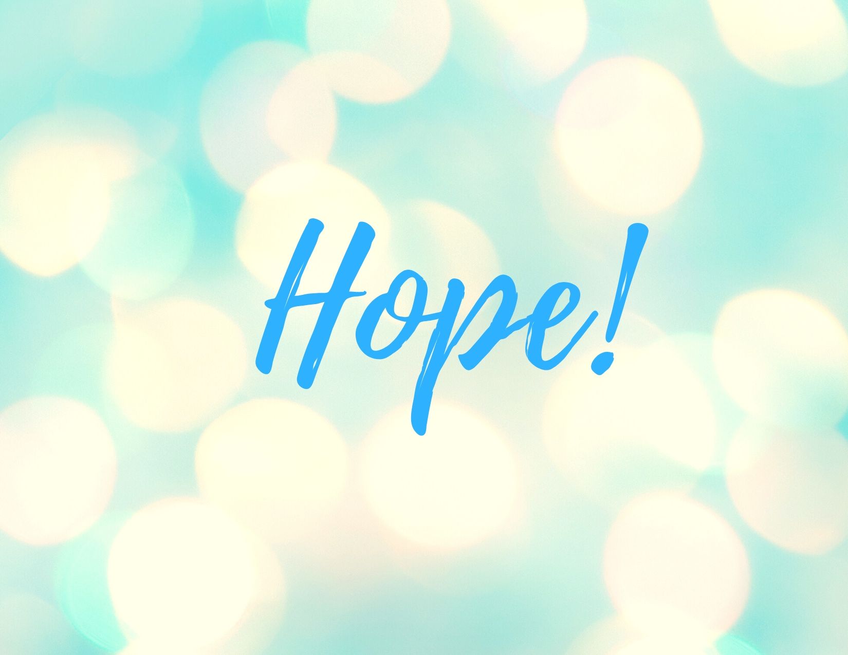 Hope newsletter